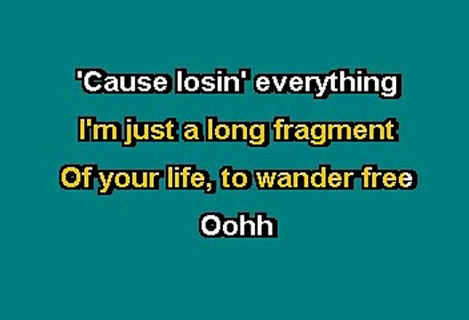 Elton John - Don't let the sun go down on me (Karaoke)