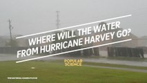 Where will the water from Hurricane Harvey go?