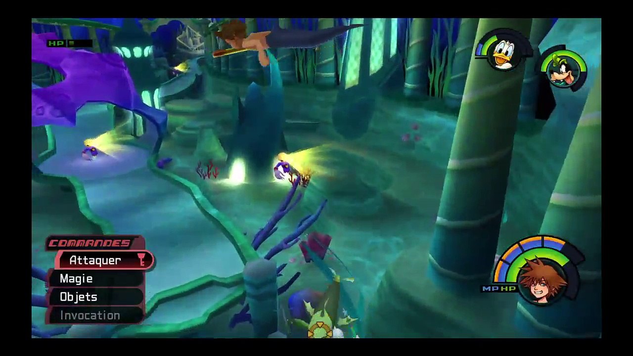 Kingdom Hearts Ep7 Sous l'océan !