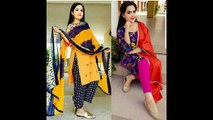 Trendy Panjabi Salwar Suit _ Latest Panjabi dress_ patiala pant