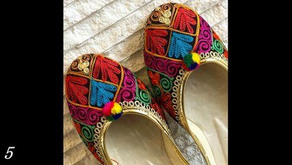 Traditional Punjabi Jutti _ Women Khussa Shoes _ PART 5