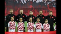 Türkiye - Hırvatistan Maçından Kareler -1-