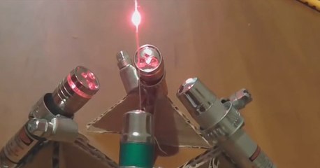 Focusing Multiple Lasers In One Spot!