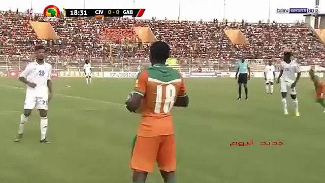 Résumé Côte d'Ivoire 1-2 Gabon vidéo buts