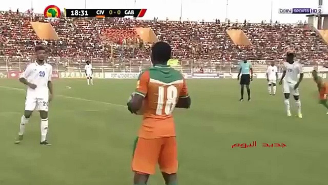 Résumé Côte d'Ivoire 1-2 Gabon vidéo buts