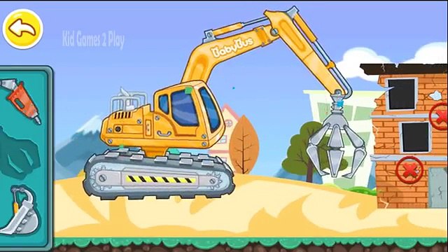 Y constructores de construcción grúa cavador para Niños pasto poco mezclador jugar camión camiones