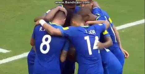 Wilian Goal - Colombia 0-1 Brazil  05.09.2017