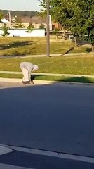 Elderly babaji cleaning the park and surrounding near pantomine