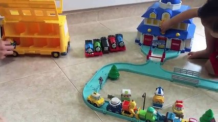 RobocarPoli 로보카폴리 ロボカーポリー Thomas the Train Engine Motorized Train BamzeeRToys