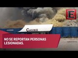 ÚLTIMA HORA: Reportan incendio en antiguo casino en Naucalpan