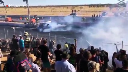 Un show de autos estuvo a punto de convertirse en una tragedia
