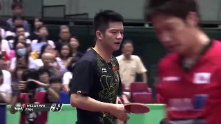 水谷隼 VS 樊振東 1/2 男單 2017日本公開賽