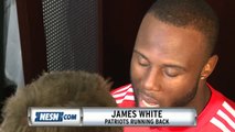 James White Ready For NFL Season Opener At Gillette Stadium