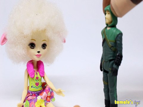 DIZZY TELLS LIES SUPER WINGS GREEN ARROW DC LORNA LAMB BARBIE VIDEO GAME HERO Toys BABY Videos, TRANSFORM A BOT , ENCHAN
