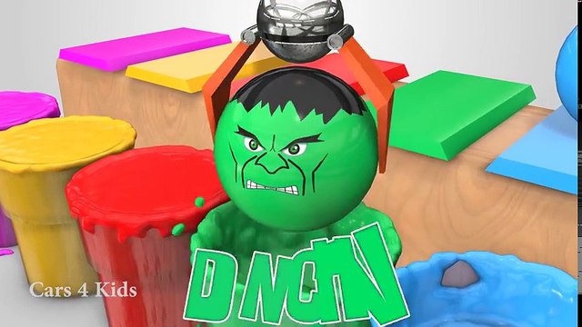 Learn Colors With Soccer Balls for Children - Colors Balloons Balls & Cars Superheroes for Kids