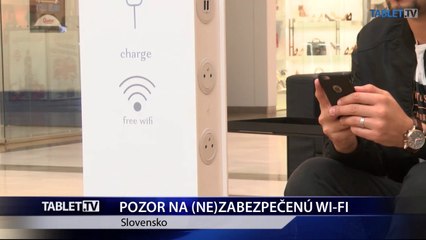 POZOR NA (NE)ZABEZPEČENÚ WI-FI