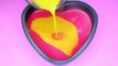How To Make Rainbow Heart Shaped Pudding Valentines Day Dessert Idea DIY