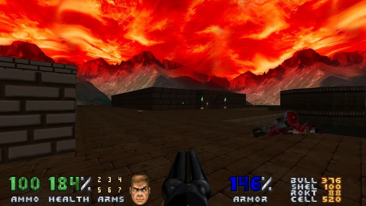 Let's Play - DooM 2 @ Ultra-Violence [Deutsch] -- MAP12 [1_2]-Bx3d6nmdPag