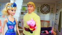 Frozen Anna & Kristoff Cleaning Disney Barbie Parody Maid Princess Cinderella AllToyCollec