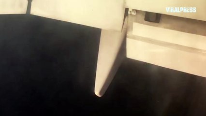 Plane Wing VIBRATING On Flight To Bali, Indonesia