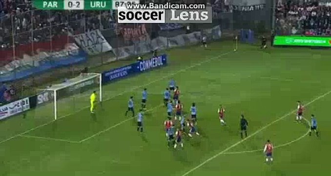 Angel Romero Goal HD - Paraguay 1-2 Uruguay - 05.09.2017 HD