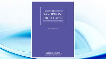 Download PDF Saxophone High Tones FREE