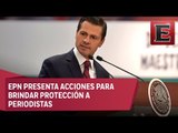 EPN se compromete a terminar con la impunidad en crímenes contra periodistas