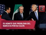 México y EU coinciden que deben atacar conjuntamente el narcotráfico