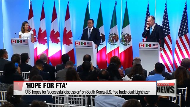 U.S. hopes for 'successful discussion' on South Korea-U.S. free trade deal