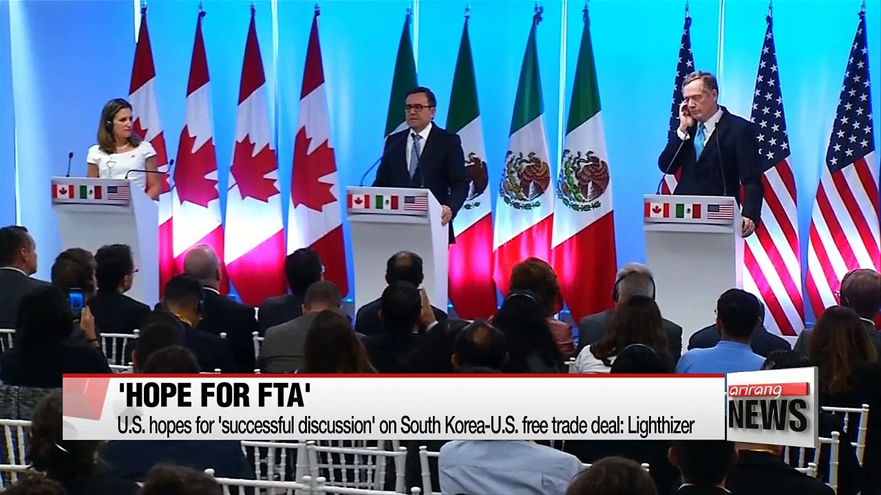 U.S. hopes for 'successful discussion' on South Korea-U.S. free trade deal