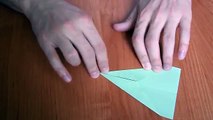 Cómo hacer un avión de papel Origami Origami televisión liliputiki lejano volar