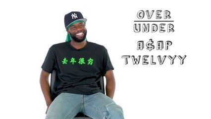 A$AP Twelvyy Rates Fantasy Football, Frank Sinatra, and Fishing With Putin
