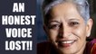 Gauri Lankesh: 7 bullets fired in head and chest, lay in a pool of blood | Oneindia News