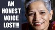 Gauri Lankesh: 7 bullets fired in head and chest, lay in a pool of blood | Oneindia News