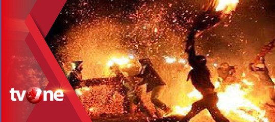 Perang Obor di Jepara Dilakukan Atas Rasa Syukur Panen Raya