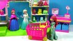 Queen Elsa Shopkins Small Mart Shopping GIANT CART Disney Frozen Fever Princess Anna Doll