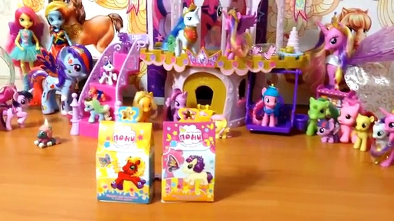 Poco mi y revisar juguete My Little Pony Pinkie Pie del bebé bolsas de sorpresas pon