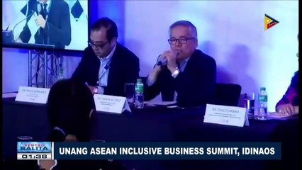 Unang ASEAN Inclusive Business Summit, idinaos