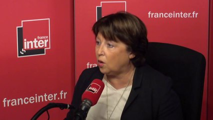 Martine Aubry : "Quand on dit qu'on est ni de droite ni de gauche, on est ni de gauche ni de gauche, on le sait depuis toujours."