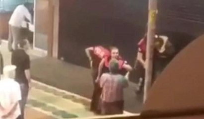 Şeker hastası gence polis dayağı kamerada