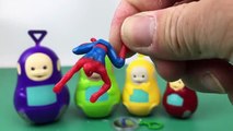Unboxing Tomy Hide Inside Teletubbies toys tinky winky dipsy laa laa po russian doll stack