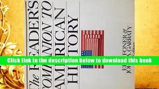 PDF [FREE] DOWNLOAD  The Reader s Companion To American History [DOWNLOAD] ONLINE