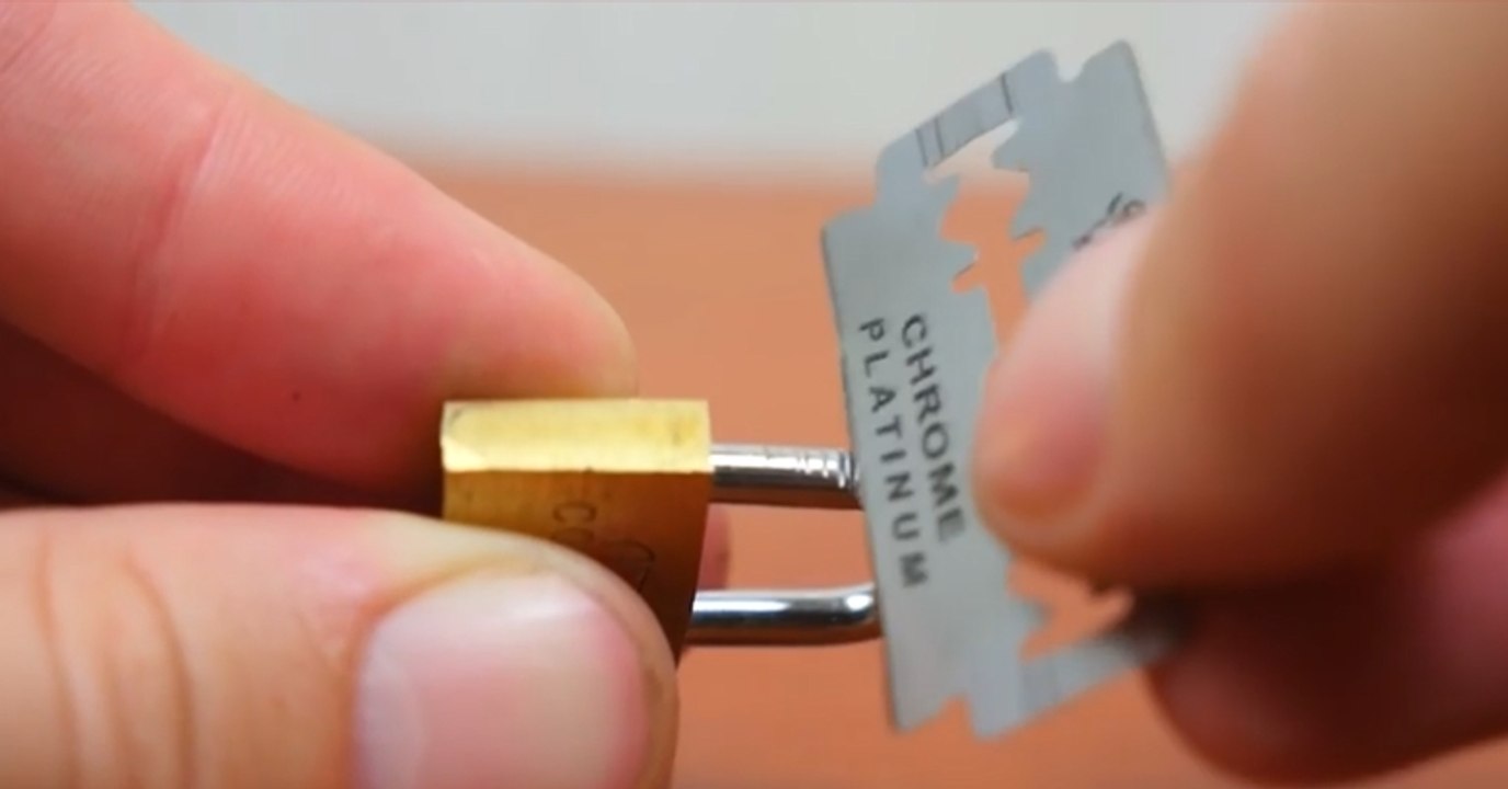 Picking A Lock Easily..