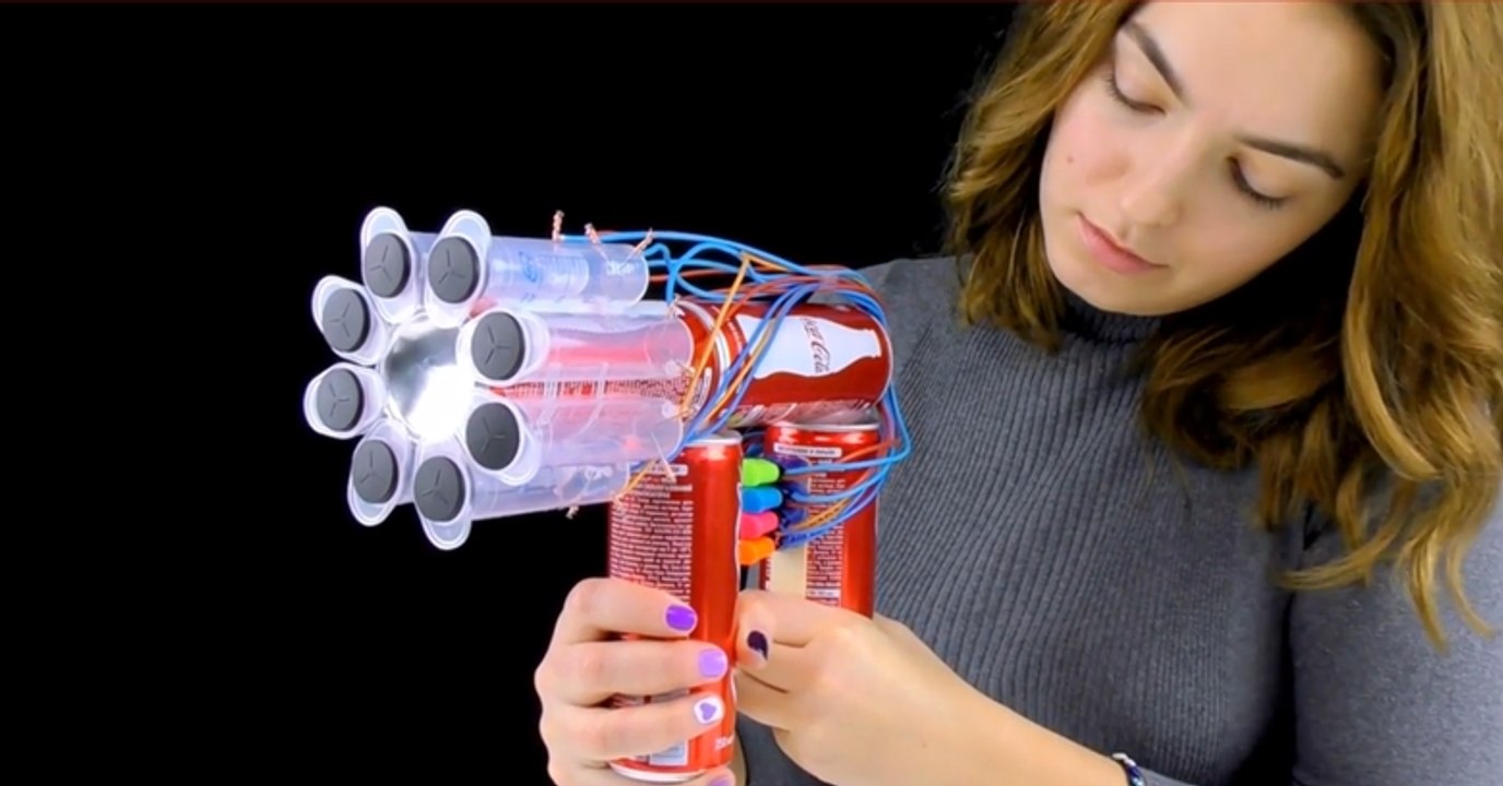 Cool Invention Made Using Coke Cans!