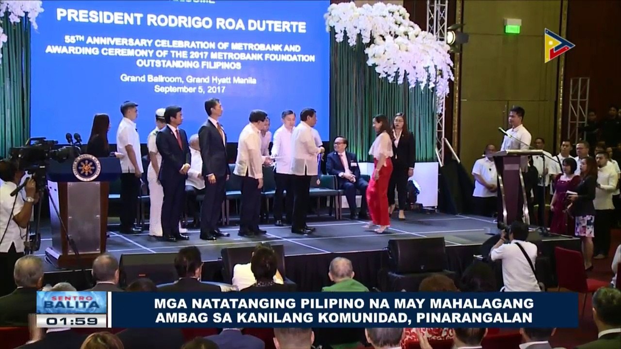 Mga natatanging Pilipino na may mahalagang ambag sa kanilang komunidad, pinarangalan