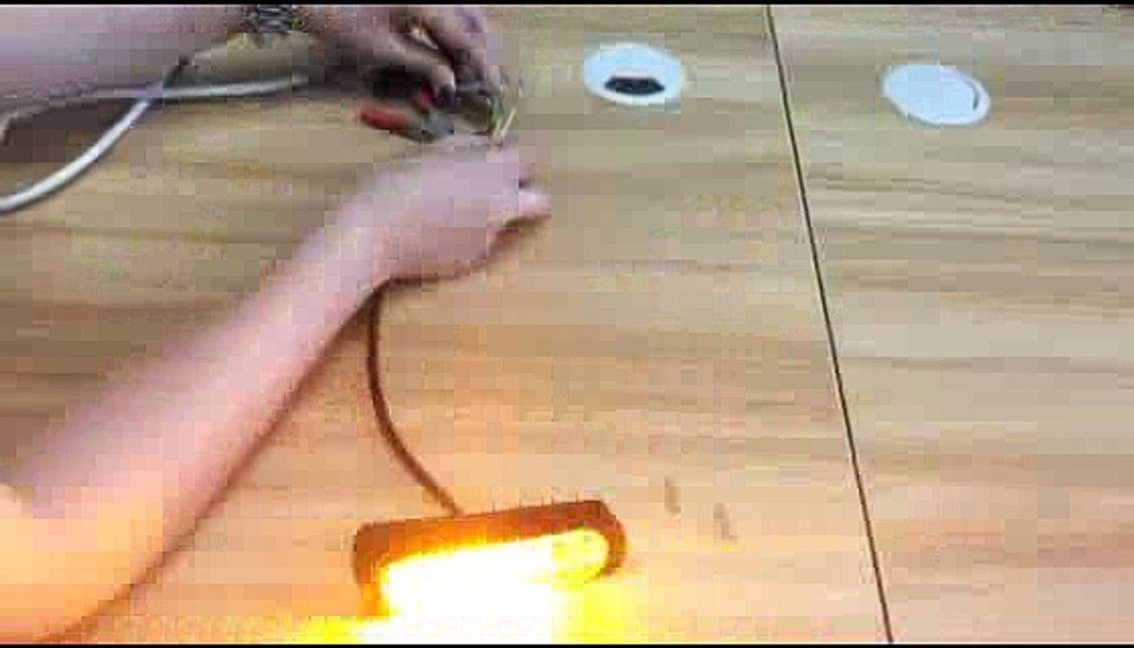 strobe light heads with 6 leds