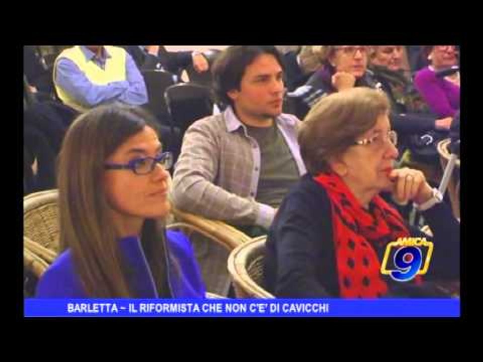 Barletta | Il riformista che non c'è di Cavicchi