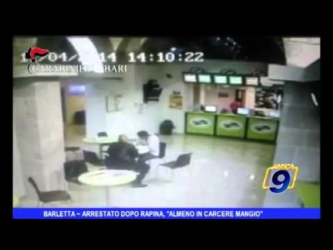 Barletta | Arrestato dopo rapina, almeno in carcere mangio