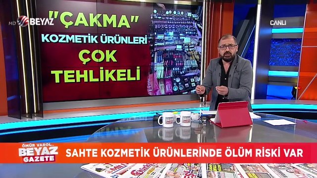 Sahte kozmetik ürünlerinde ölüm riski var!