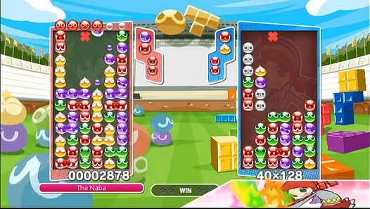 ナバ これもまた 運命だね だぁ積み14連鎖 無駄消し無し 10万点 全消しなど ぷよぷよテトリスs ぷよテトs Puyo Puyo Tetris S Video Dailymotion